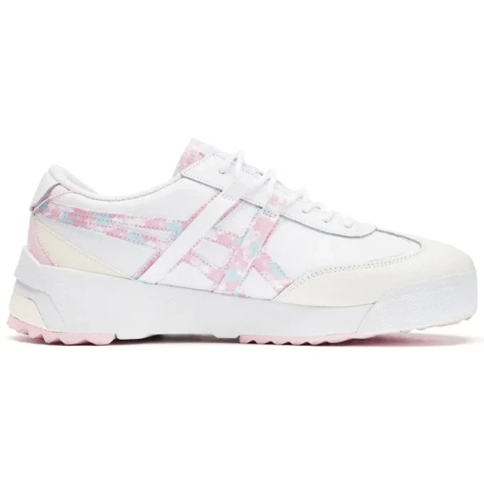 Delegation EX-sko “Hvid Creme Pink Blå”