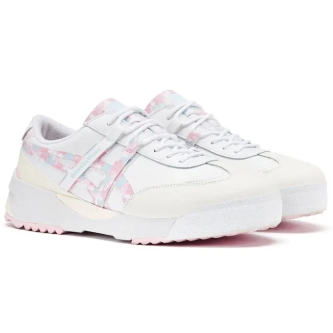 Delegation EX-sko “Hvid Creme Pink Blå”