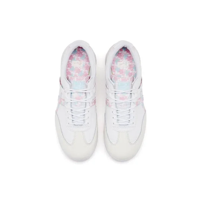 Delegation EX-sko “Hvid Creme Pink Blå”