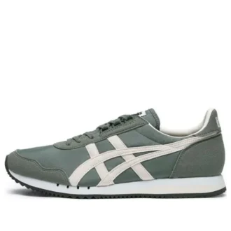 Dualio Marathon løbesko “Green Cream White”