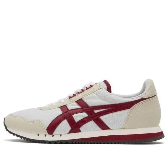 Dualio-sko “Cream Burgundy”