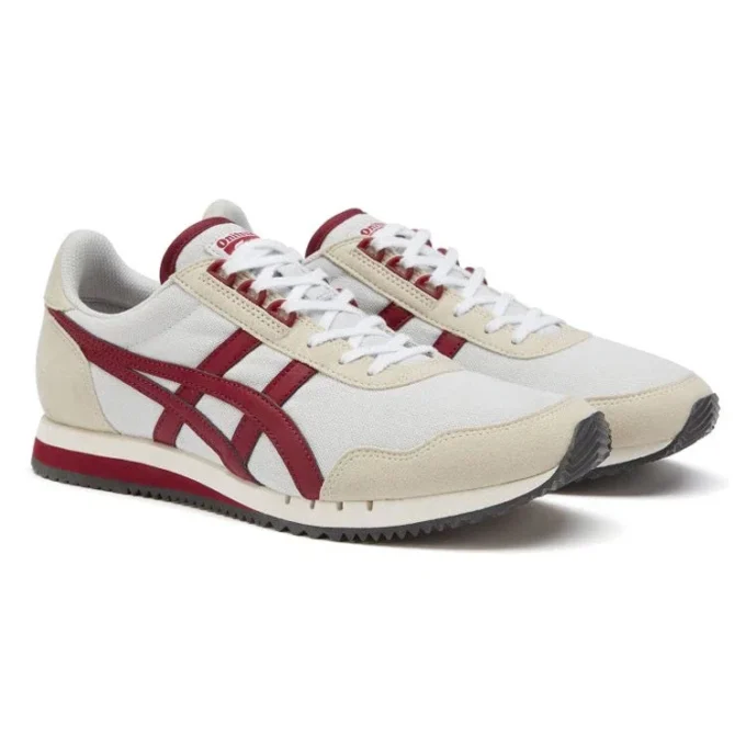 Dualio-sko “Cream Burgundy”