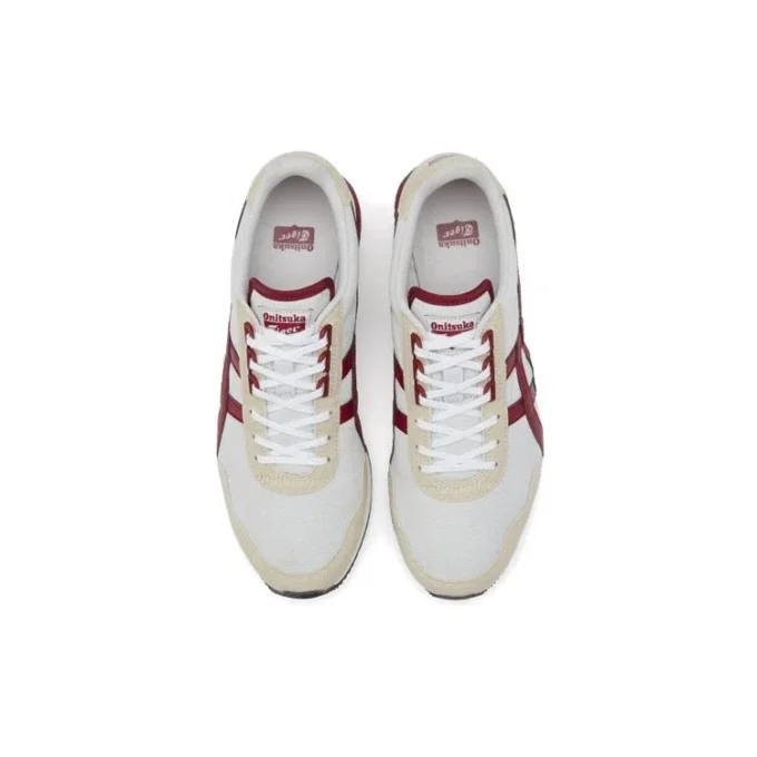Dualio-sko “Cream Burgundy”