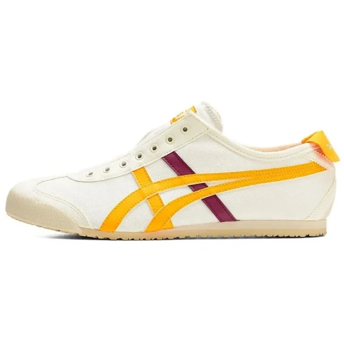 Mexico 66 Slip-On “Creme Citrus Rød”