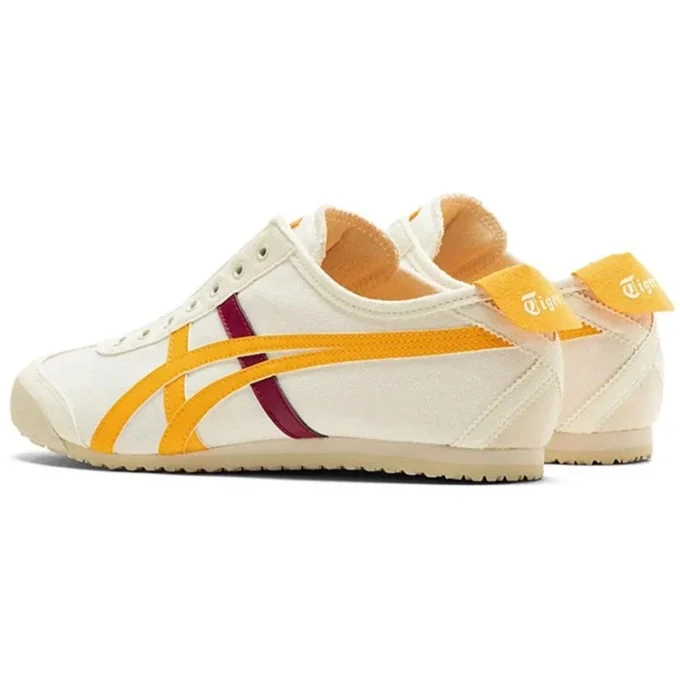 Mexico 66 Slip-On “Creme Citrus Rød”