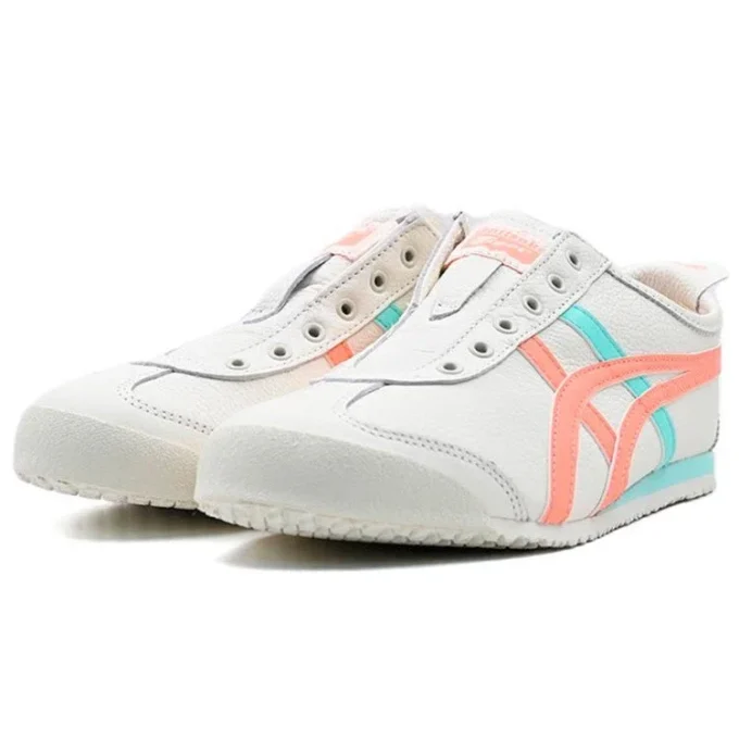 Mexico 66 Slip-On “Hvid Aqua Orange”