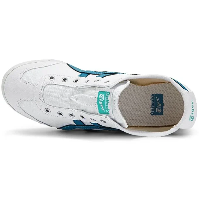 Mexico 66 Slip-On “Hvid Blå Teal”