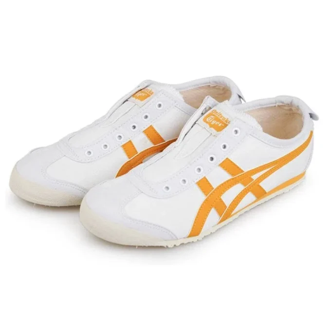 Mexico 66 Slip-On “Hvid Orange”