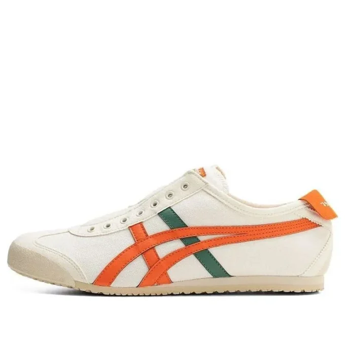 Mexico 66 Slip-On “Hvid Orange Grøn”