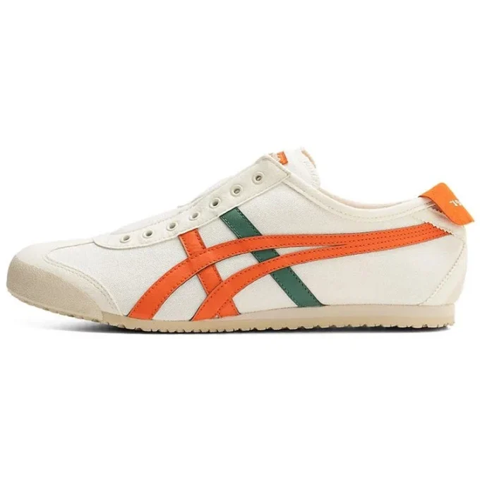 Mexico 66 Slip-On “Hvid Orange Grøn”