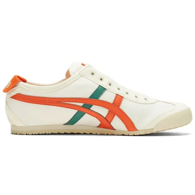 Mexico 66 Slip-On “Hvid Orange Grøn”