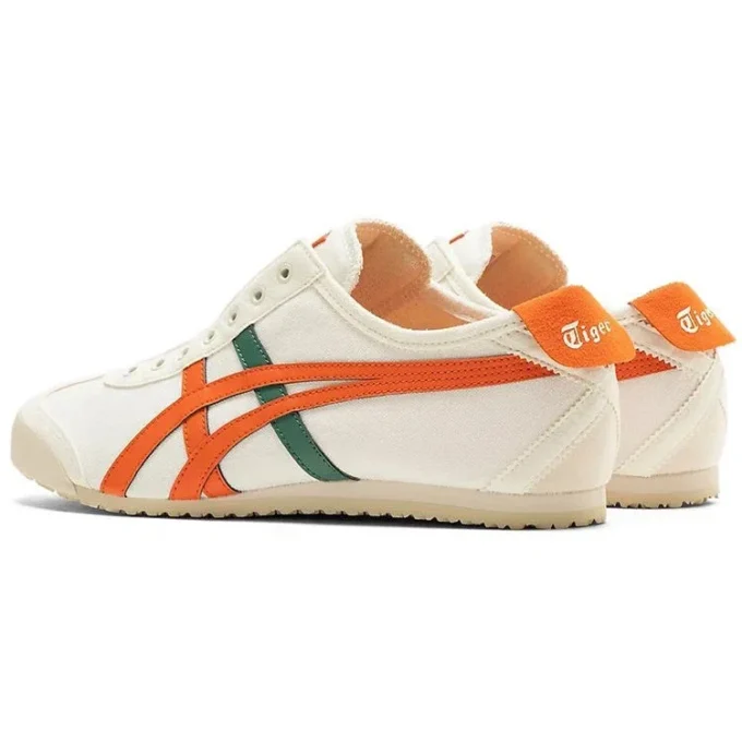 Mexico 66 Slip-On “Hvid Orange Grøn”