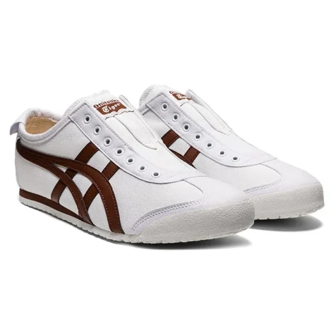 Mexico 66 Slip-On “Hvid rødbrun”