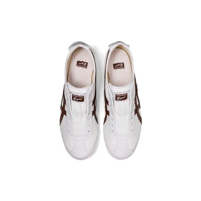 Mexico 66 Slip-On “Hvid rødbrun”