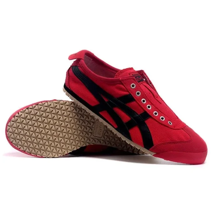 Mexico 66 Slip-On “Sort Rød”
