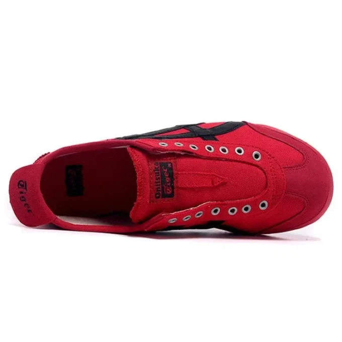 Mexico 66 Slip-On “Sort Rød”