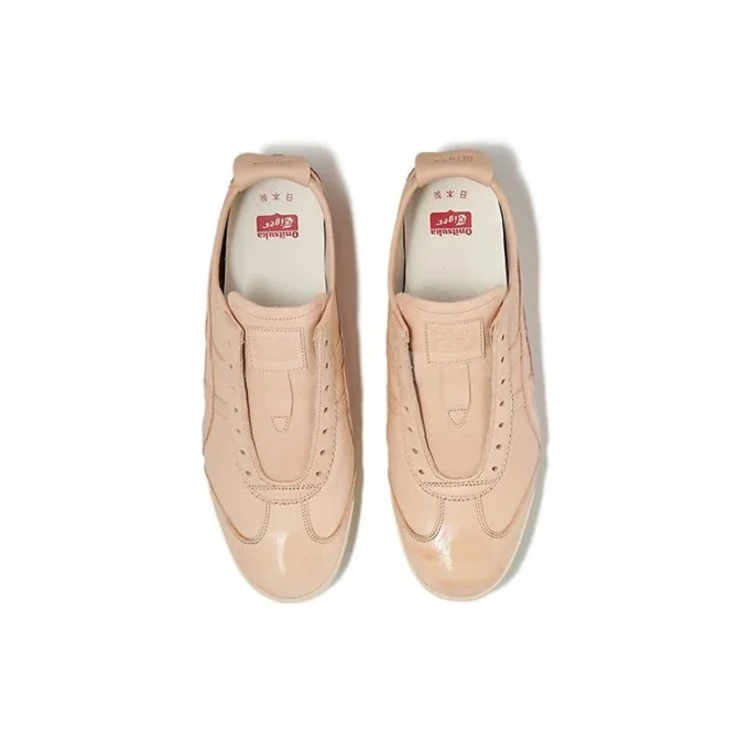 Mexico Slip-on Deluxe sko “Leaf Beige”