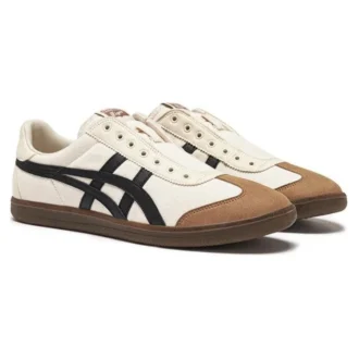 Tokuten Slip-On “Hvid Brun Sort” Tokuten Slip-On “Hvid Brun Sort”